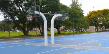Las obras provinciales en el RIM 20 ya muestran las canchas optimizadas