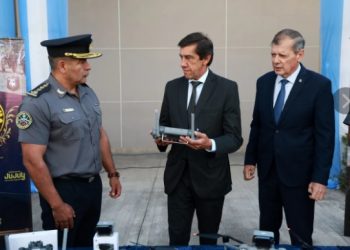 El gobernador Carlos Sadir entregó drones de última generación a la Policía de Jujuy