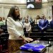 Por el Peronismo Federal, Carolina Moisés juró como vicepresidenta del Senado de la Nación