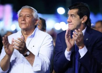 Carlos Sadir acompañó las honras a San José en Perico