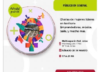 Encuentro con actividades culturales y charlas para cerrar el Mes de la Mujer