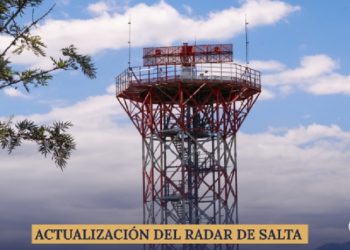 Se actualizó el radar de Salta y potencia la gestión del tránsito aéreo en el norte argentino