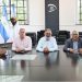 El intendente Raúl “Chuli” Jorge recibió a miembros del Instituto General Arias