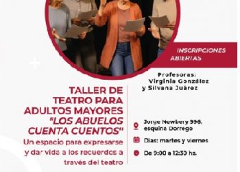 Amplia propuesta de talleres para adultos mayores en la ciudad