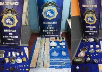 Más de 35 demorados y 17 mil dosis de drogas secuestradas en operativos de narcomenudeo en Jujuy