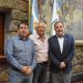 El vicegobernador recibió al intendente de Perico