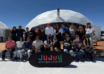 15 operadores turísticos de todo el país descubrieron Jujuy desde las Salinas Grandes