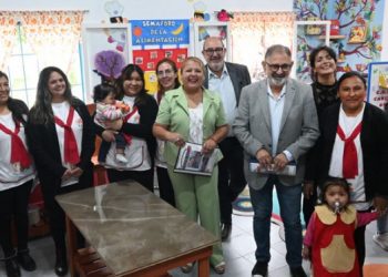 El intendente Jorge habilitó una sala pedagógica en el CDI“Carita de Luna” de Alto Comedero