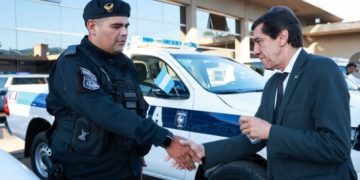 Sadir entregó nuevos vehículos para la Policía de la Provincia