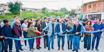 Alto Comedero quedó conectado de este a oeste con la pavimentación de calle Los Lapachos