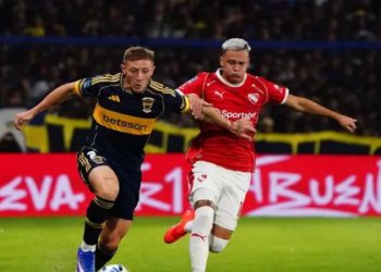 Boca, pensando en la Copa y el clásico, terminó en empate con Independiente por el Torneo Apertura
