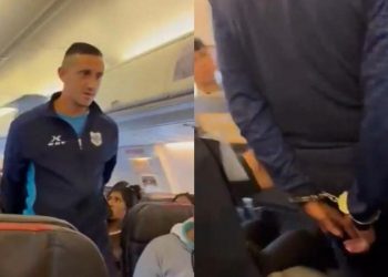 Detuvieron a un jugador de Gimnasia arriba de un avión luego de que amenazara con tener una bomba