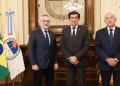 Sadir recibió al embajador de Brasil con una agenda estratégica para Jujuy