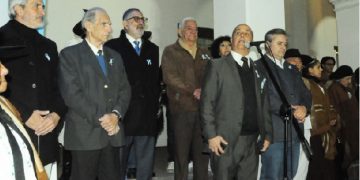 El intendente Jorge participó de  la Vigilia de la Patria destacando a nuestra ciudad como “Abanderada de la Nación”
