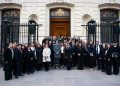 El gobernador encabezó el acto por el Día Nacional del Ceremonial y Protocolo