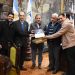 La Legislatura entregó la Bandera Nacional de la Libertad Civil al Instituto Belgraniano para su traslado a Maimará