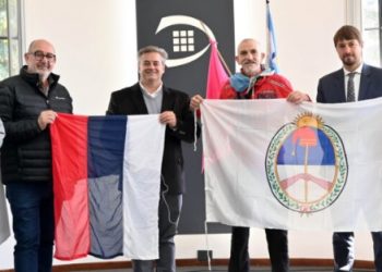 El municipio recibió al atleta Ricardo Krakowiechi tras su travesía solidaria por el país