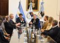 Cooperación en minería: el vicegobernador Alberto Bernis acompañó la recepción al  embajador de Suecia