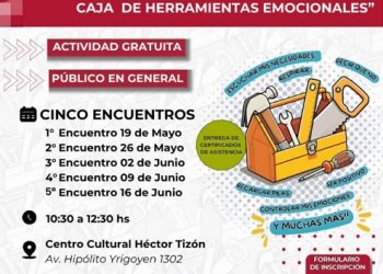 Brindarán capacitación gratuita “Primeros Auxilios… Mi Caja de Herramientas Emocionales”