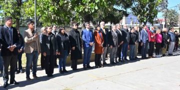 La Municipalidad destacó el valor simbólico del Himno Nacional en su día