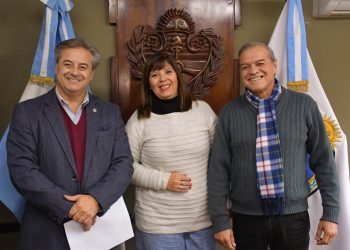 Reunión con las nuevas autoridades del Colegio de Martilleros