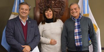 Reunión con las nuevas autoridades del Colegio de Martilleros