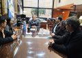 El vicegobernador Alberto Bernis recibió al intendente y concejales de El Carmen