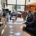 El vicegobernador Alberto Bernis recibió al intendente y concejales de El Carmen