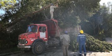 Fuertes vientos provocaron daños y un amplio operativo en San Salvador de Jujuy