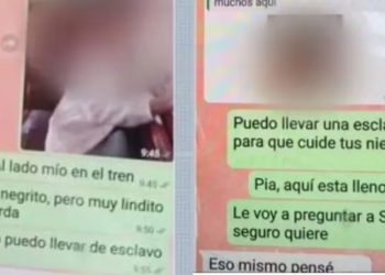 "Lo puedo llevar de esclavo": detuvieron a otro argentino en Brasil por racismo y lo acusan de discriminación contra un nene negro