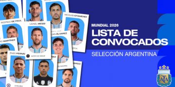 Lionel Scaloni dio a conocer la lista de 26 convocados de la selección argentina para el Mundial 2026