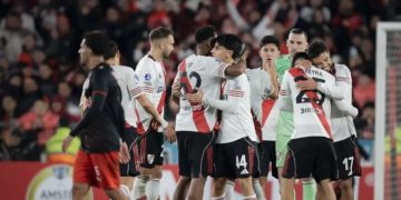 El River alternativo rescató un empate con Bragantino pero no selló su clasificación a octavos en la Sudamericana