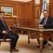 Adorni se reunió con Adrián Ravier antes de su jura como vocero presidencial