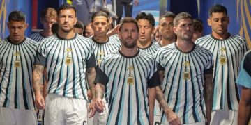 El equipo en pleno sorprendió a Messi por su cumpleaños 39 en plena concentración mundialista