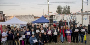 Vecinos y autoridades del Concejo Deliberante celebraron 86° Aniversario del Barrio Belgrano en una colorida Kermés