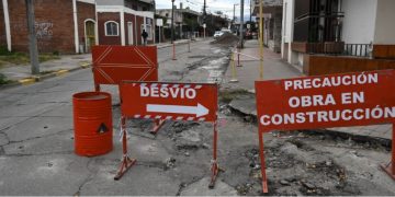 Por obras de repavimentación, queda inhabilitado el ingreso a Ciudad de Nieva por calle Libertad