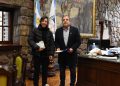 El vicegobernador Alberto Bernis recibió al presidente del Ente Autárquico de la FNE y analizaron acciones para acompañar a las juventudes