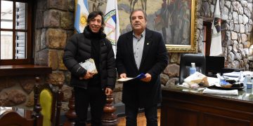 El vicegobernador Alberto Bernis recibió al presidente del Ente Autárquico de la FNE y analizaron acciones para acompañar a las juventudes