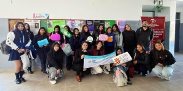 Alumnas del secundario de “Marina Vilte” participaron del taller Dejando Huella para reflexionar sobre la autoestima