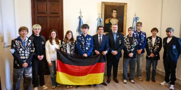 Con el Rotary International, Sadir destacó las oportunidades de intercambio para jóvenes de la Puna