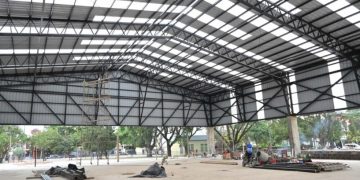 El nuevo Multiespacio de Santa Rita entra en su etapa final de obra