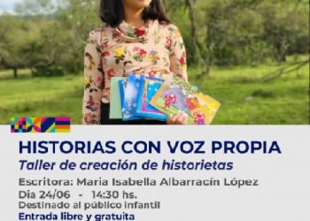 Invitan a niños y niñas a participar del Taller de Creación de Historietas en Alto Comedero