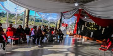 El taller de crochet del NIDO Parque Belgrano cerró el semestre con un desfile de sus creaciones