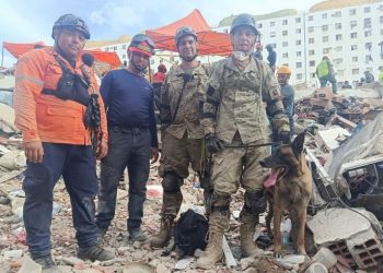 Venezuela: un perro de rescate argentino fue clave para encontrar a dos niños