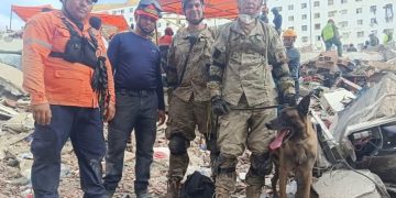 Venezuela: un perro de rescate argentino fue clave para encontrar a dos niños