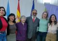 El intendente Raúl Jorge participó junto al embajador de España del cierre del proyecto “Más Mujeres, Más Democracia”
