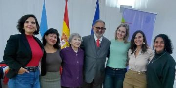 El intendente Raúl Jorge participó junto al embajador de España del cierre del proyecto “Más Mujeres, Más Democracia”