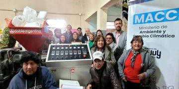 Ambiente Jujuy fortaleció a EcoPlast con equipamiento del proyecto GIRSU