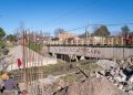 Avanzan las obras del nuevo puente sobre avenida Snopek en Alto Comedero