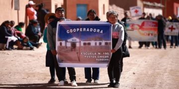 Sadir anunció una histórica obra de agua potable para Pastos Chicos durante las fiestas patronales